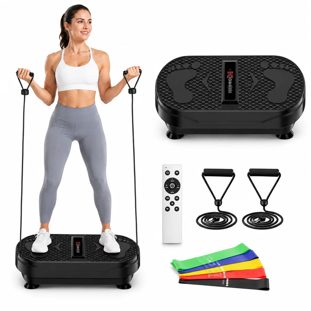 Vibration Plate - Adjustable Home Exercise Platform