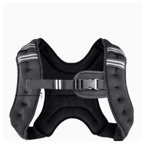 Weighted Vest - Adjustable Training Weight Vest