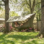 Camping Hammock - Zippered Bug-Net Design