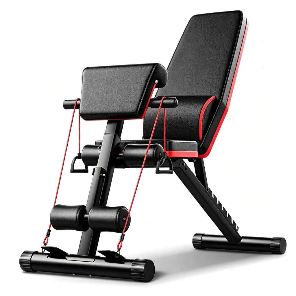 Weight Bench - Adjustable Folding Home Gym Bench