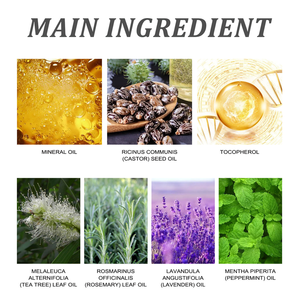 Hair Oil - Mineral and Castor Oil Blend