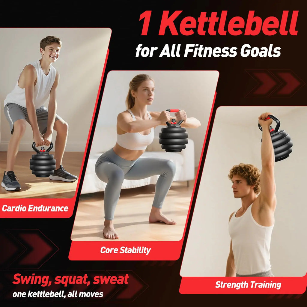 Adjustable Weight Set - 5-in-1 Free Weight System