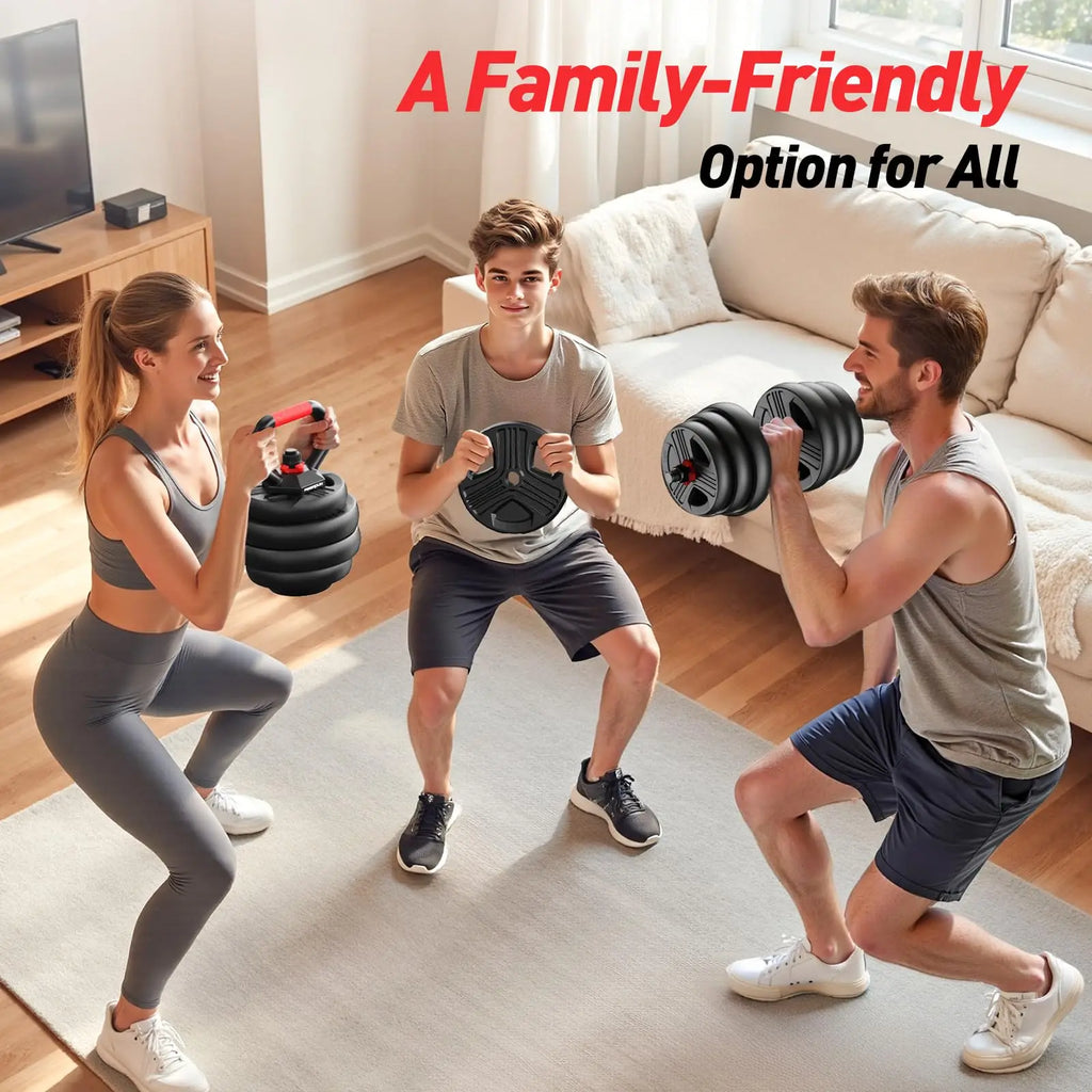 Adjustable Weight Set - 5-in-1 Free Weight System