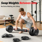 Adjustable Weight Set - 5-in-1 Free Weight System
