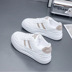 Women's Sneakers - Thick-Sole Sports Design