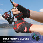 Fishing Gloves - Three-Finger Outdoor Pair