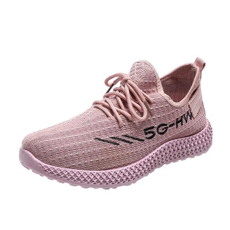 Women's Running Shoes - Fly-Woven Mesh Design