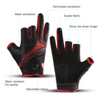 Fishing Gloves - Three-Finger Outdoor Pair