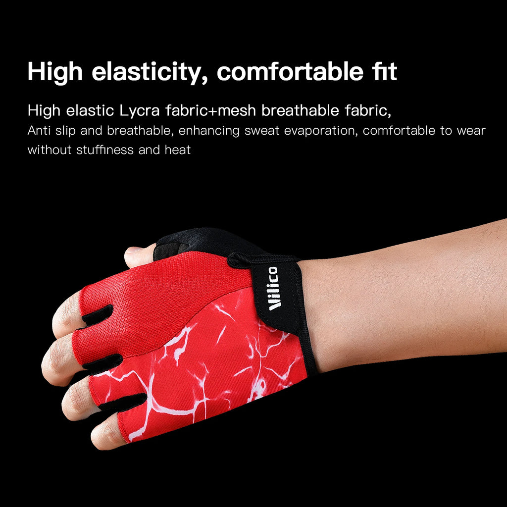 Cycling Gloves - Half-Finger Riding Pair