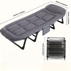 Camping Chair - Folding Seat with Side Pocket