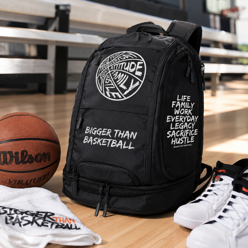 Basketball Backpack – Ventilated Sneaker Compartment - product view 4