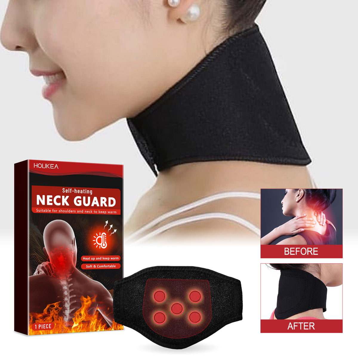 Stridewell Heating Wrap - Shoulder and Neck Band