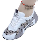 Athletic Shoes - Color-Block Mesh Trainers