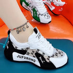 Athletic Shoes - Color-Block Mesh Trainers