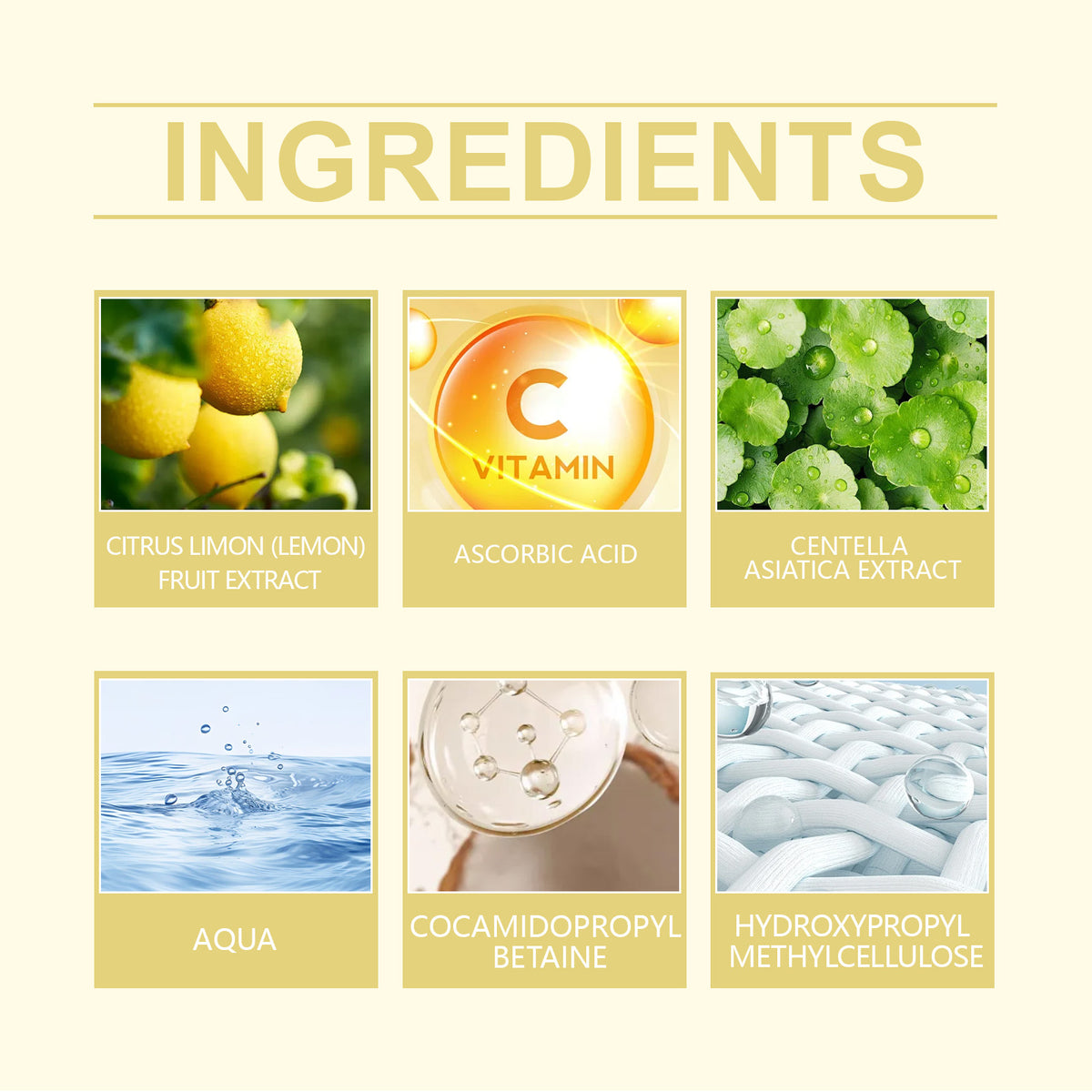 Facial Cleanser - Vitamin C Formula