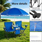Camping Loveseat - Double Chair with Canopy