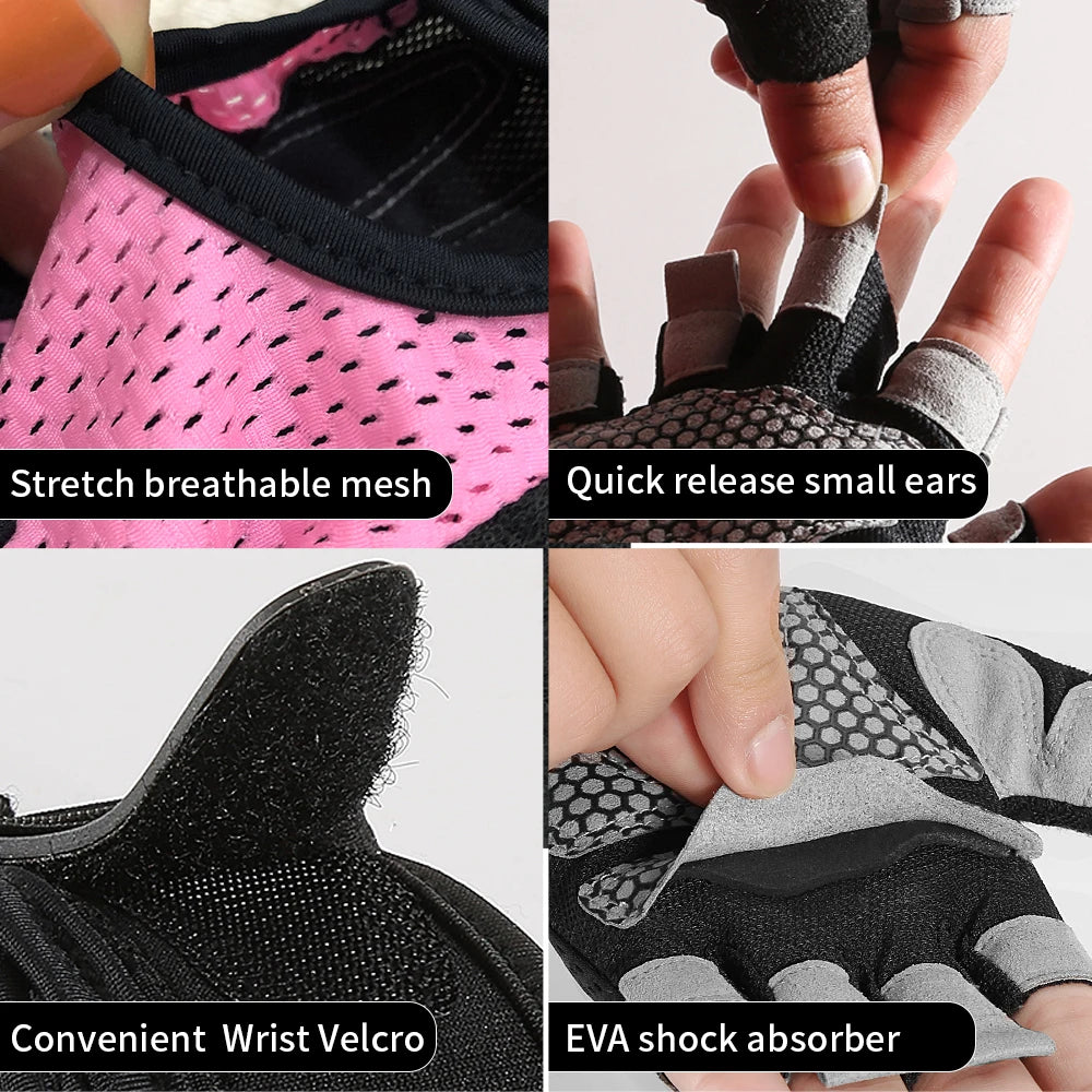 Fitness Gloves - Half-Finger Training Pair