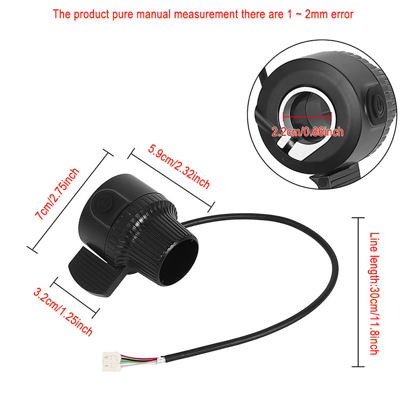 E-Scooter Throttle - KuKirin G2 Thumb Accelerator