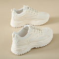 Women's Sneakers - PU Mesh Casual Trainers