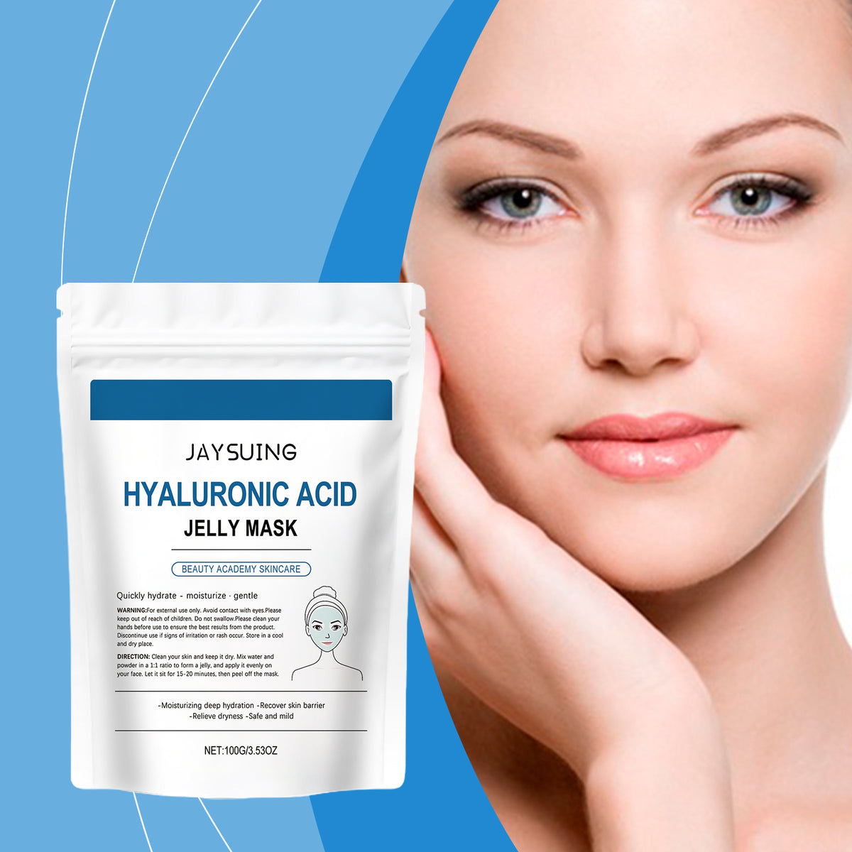 Face Mask - Hyaluronic Acid Moisturizing Formula