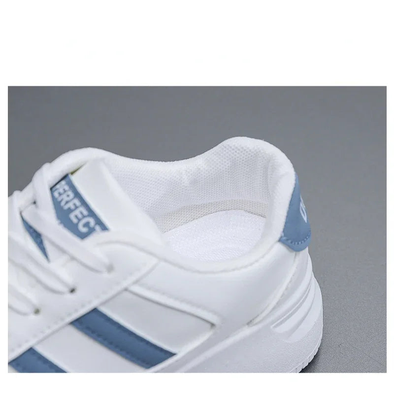 Women's Sneakers - Thick-Sole Sports Design