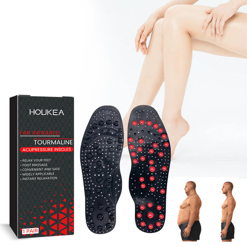 Acupressure Insoles - Textured Magnetic Footbeds