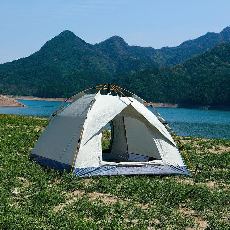 Camping Tent - 3–4 Person Pop-Up Shelter