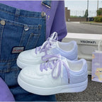 Women's Sneakers - Casual Tennis Design
