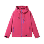 Women's Windbreaker - Hooded Lightweight Jacket