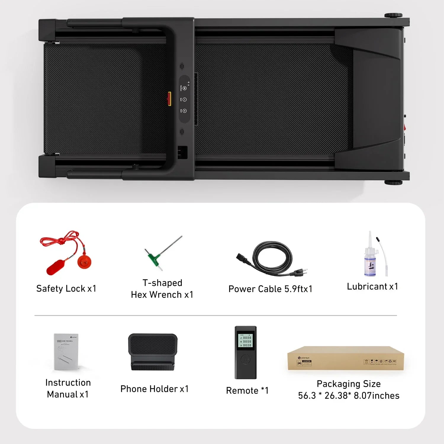 Foldable Treadmill - DeerRun A1 Pro Move+ 2026