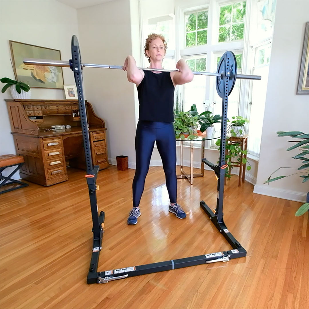 Squat Rack – Folding Portable Strength Rack