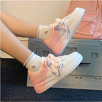 Women's Sneakers - Casual Tennis Design