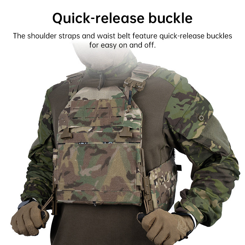 Airsoft Vest - MOLLE Quick-Release Carrier