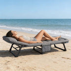 Camping Chair - Folding Seat with Side Pocket