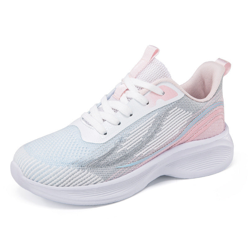 Women's Running Shoes - Lightweight Mesh Design