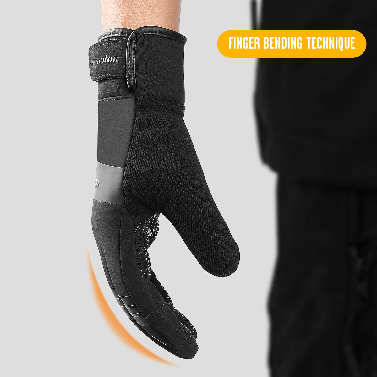 Cycling Gloves - Full-Finger Cold-Weather Pair