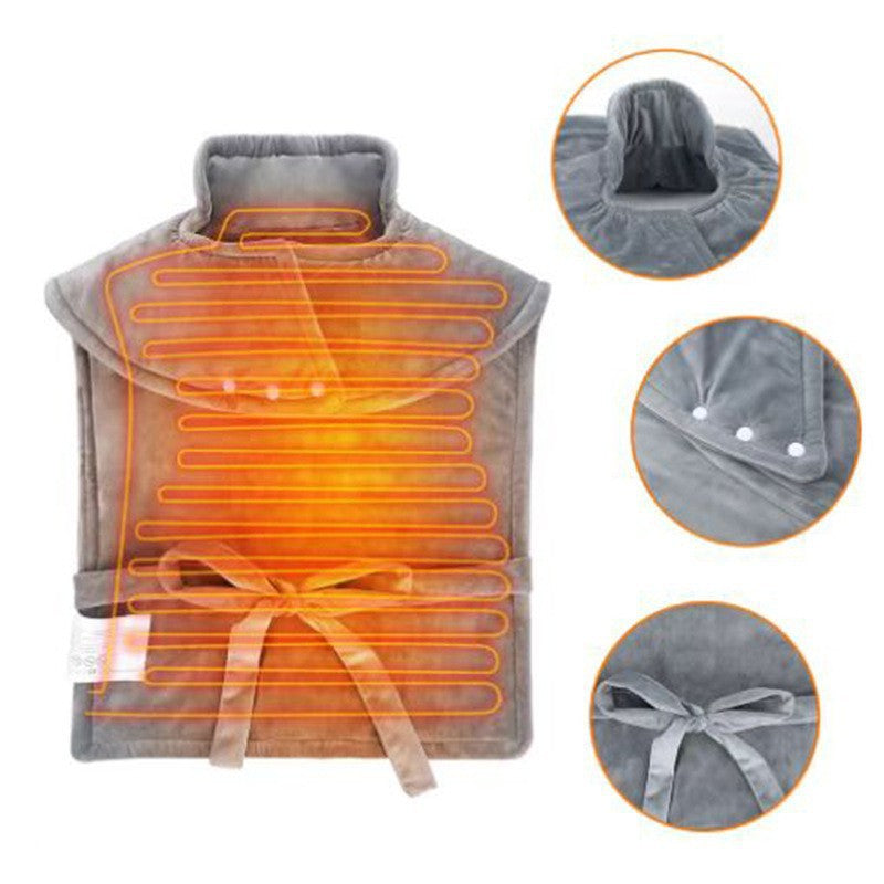 Border Exclusive Electric Heating Shoulder Wrap, Neck and Shoulder Heat Therapy Pad - product view 5