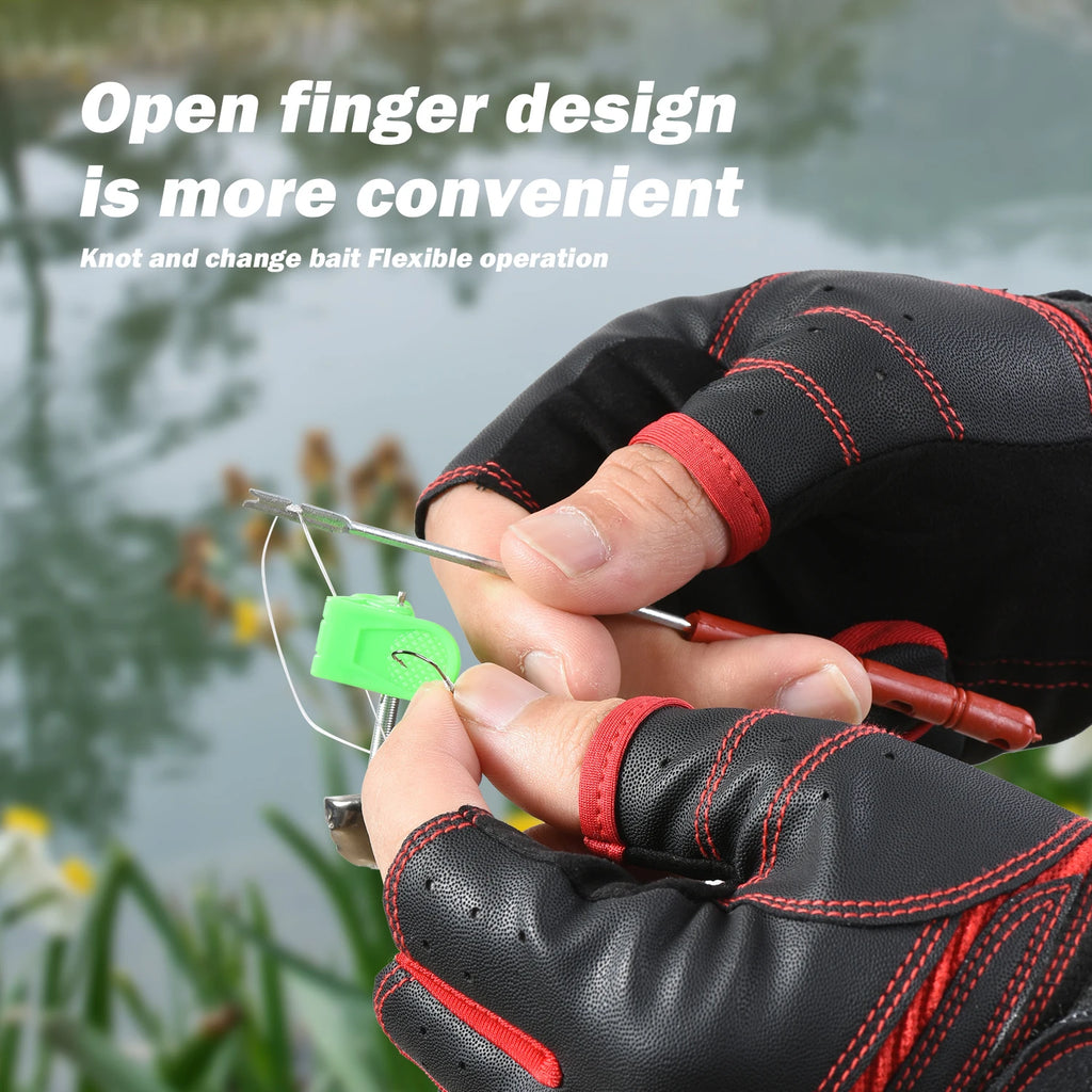 Fishing Gloves - Three-Finger Outdoor Pair