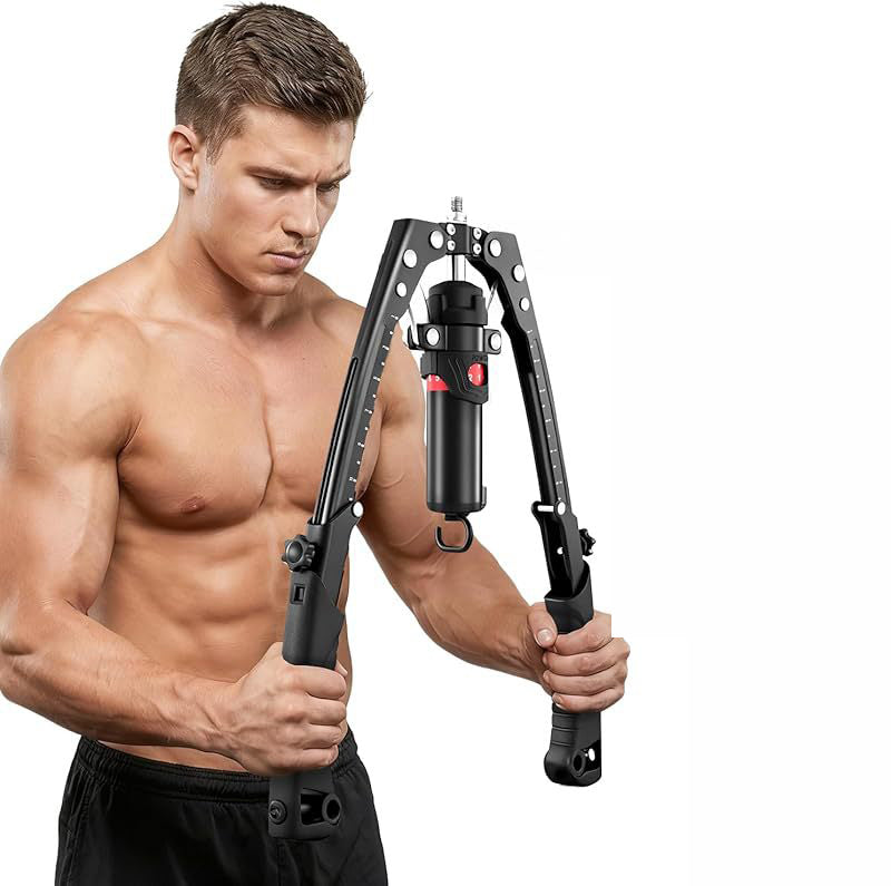 Arm Strength Trainer - Adjustable Hydraulic Bar