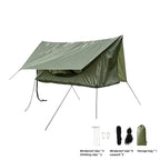 Camping Hammock - Zippered Bug-Net Design