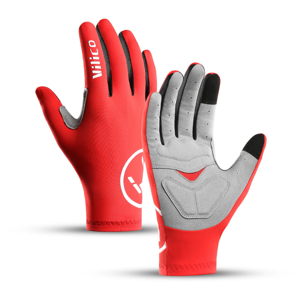Cycling Gloves - Full-Finger Mountain Bike Pair