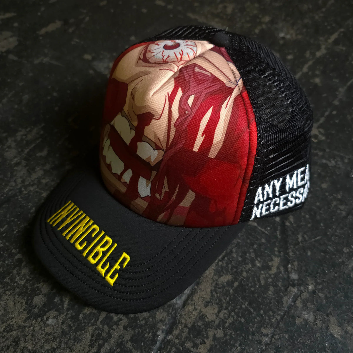 Trucker Hat - Invincible Face Smasher
