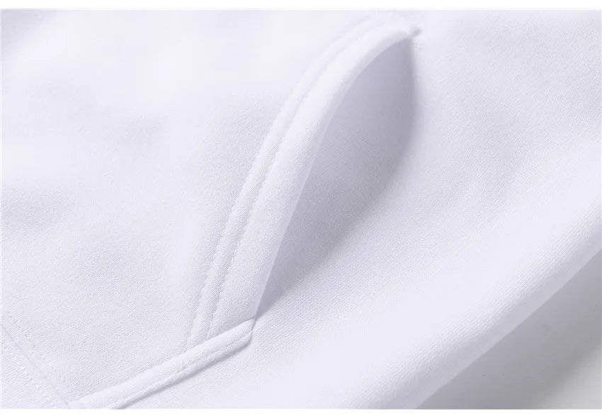 Women's Hoodie - Solid Polyester Pullover