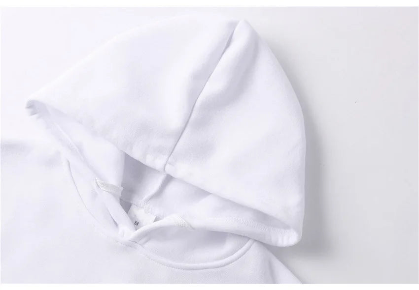 Women's Hoodie - Solid Polyester Pullover