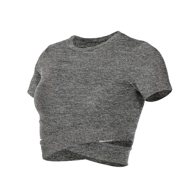 Seamless Crop Top – Fitness Training Style