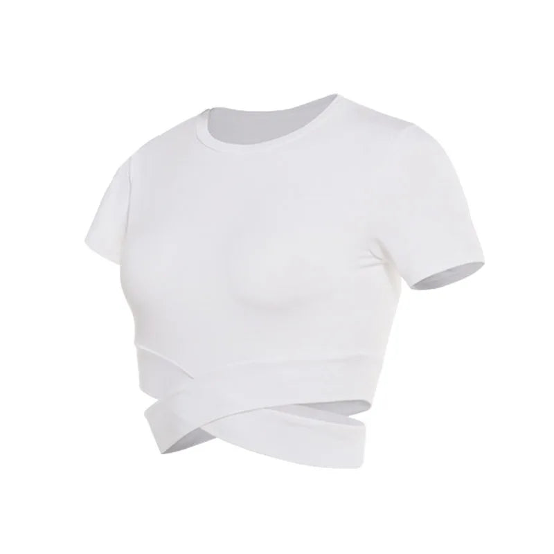 Seamless Crop Top – Fitness Training Style