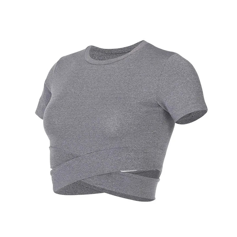 Seamless Crop Top – Fitness Training Style