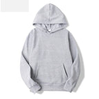 Women's Hoodie - Solid Polyester Pullover
