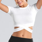 Seamless Crop Top – Fitness Training Style