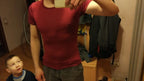 Men's Training T-Shirt - V-Neck Short-Sleeve Top